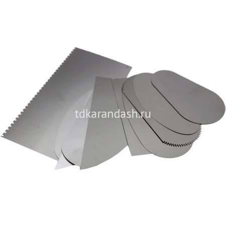 Набор скребков 10шт., металл Y10757-24