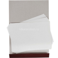 Папка д/акварели А2 10л 200г/м2 100% целлюлоза "Ольга" белая бумага 5л, слоновая кость 5л. П-5538 от магазина "Карандаш"