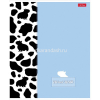 Тетрадь А5 48л клетка "Mimimilk" на скобе матовая ламинация 5 дизайнов 083846 от магазина "Карандаш"