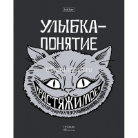 Тетрадь А5 48л клетка "Улыбайся!" на скобе 5 дизайнов 48Т5В1/068770 от магазина "Карандаш"