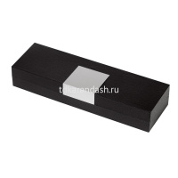 Ручка РШ "Opera" белый матовый, отделка черный никель 15BP1610-100B/box от магазина "Карандаш"