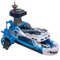 Картинка Парковка "Полицейский катер" 35х12х11см с набором машин, пластик (свет, звук) 2254340/660-S01 от магазина "Карандаш" Парковка "Полицейский катер" 35х12х11см с набором машин, пластик (свет, звук) 2254340/660-S01 от магазина "Карандаш"