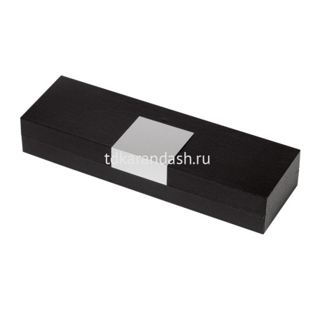 Ручка РШ "Opera" белый матовый, отделка черный никель 15BP1610-100B/box от магазина "Карандаш"