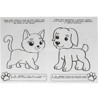 Первая раскраска "Забота о питомцах" 16стр. 9785506059011 от магазина "Карандаш"