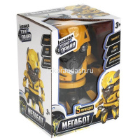 Робот "Мегабот" 18х10х20см (свет, звук) пластик B1954574-R от магазина "Карандаш"