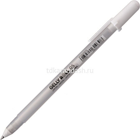 Ручка гелевая "Gelly Roll"  0,5мм белая XPGB05#50