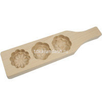 Формочка для лепки 3шт, диаметр одной формы 5см Y8845-19 от магазина "Карандаш"