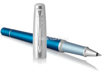 Ручка РЧ "Parker Urban Premium DC Blue" F черная, в подар.уп. 1931566 от магазина "Карандаш"