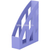 Лоток д/бумаг вертикальный "Office Pastel" ширина 7,5см фиолетовый, пластик 55579