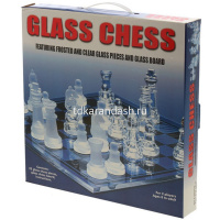 Игра настольная "Шахматы" 38х38х5,5см стекло 241728 от магазина "Карандаш"