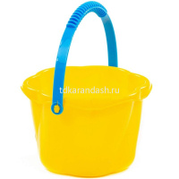 Ведро "Цветок" среднее 10х16х16см пластик, 4 цвета №4 94193 от магазина "Карандаш"