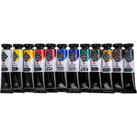 Краски акриловые 12 цветов 18мл Мастер Класс 12341417 от магазина "Карандаш"