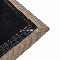 Скетчбук 24х24см 30л 160г/м2 "Воздушное путешествие" евроспираль, жесткая подложка (крафт/черный) от магазина "Карандаш"