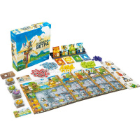Игра настольная "Племена ветра" 29х29см (планшеты, подставки, карты, тайлы, фигурки, жетоны) от магазина "Карандаш"