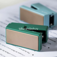 Степлер №24/6,26/6 12л "Nusign" глубина 55мм со скобами, пластик зеленый NS083GREEN от магазина "Карандаш"