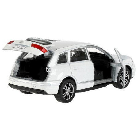 Машина "AUDI Q7" белая, инерционная, металл 12см (открывающиеся двери) Q7-12-WH от магазина "Карандаш"