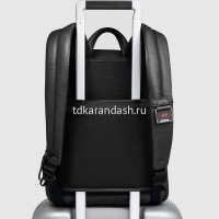 Рюкзак "Harper" 29х38х8см, 1 отделение, 3 кармана, черный, натуральная кожа CA6311AP/N от магазина "Карандаш"