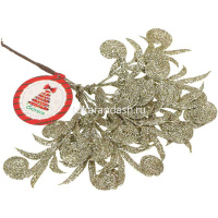 Ветка декоративная Ажурная 22см 6 цветов 535-096 от магазина "Карандаш"