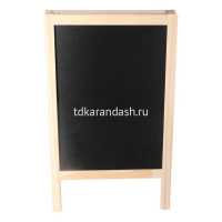 Доска для рисования магнитно-маркерная/меловая 25х40см (маркер, губка, ластик, 2 магнита) Y10308-24 от магазина "Карандаш"