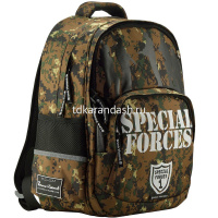 Рюкзак "Милитари. Спецназ" 40х30х19см, 800гр, 2 отделения, 3 кармана, камуфляж 12-002-105/10 от магазина "Карандаш"