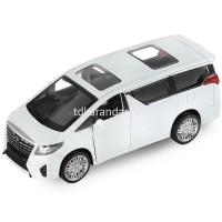 Картинка Машина "Toyota Alphard" белая, инерционная, металл 17,5см (свет, звук, откр.двери) JB1251029 от магазина "Карандаш" Машина "Toyota Alphard" белая, инерционная, металл 17,5см (свет, звук, откр.двери) JB1251029 от магазина "Карандаш"