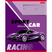 Тетрадь А5 18л клетка "Гонки" на скобе 5 дизайнов 18Т5В1/012318 от магазина "Карандаш"