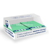Тетрадь А5 18л линия "Premium. Панда-Тетрадь" на скобе, 80 гр/кв.м. 18Т5A2_23630/065624 от магазина "Карандаш"