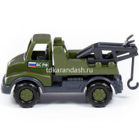 Картинка Эвакуатор военный "Кнопик" в сетке , пластик18*8,3*9,7см 52049 от магазина "Карандаш" Эвакуатор военный "Кнопик" в сетке , пластик18*8,3*9,7см 52049 от магазина "Карандаш"