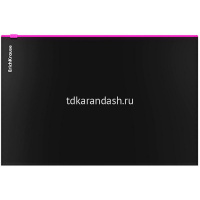 Папка на молнии B5 "Matt Accent" полипропилен, черная, 4 цвета молнии 54954 от магазина "Карандаш"