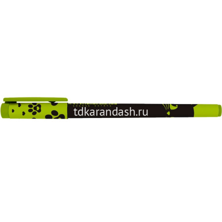 Ручка шариковая "FunWrite.Взгляд зверя. Черный кот" 0.5мм синяя 20-0212/38 от магазина "Карандаш"