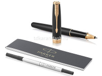 Ручка РЧ "Parker Sonnet Matte Black GT" премиум, F черная, в подар.уп. 1931518 от магазина "Карандаш"