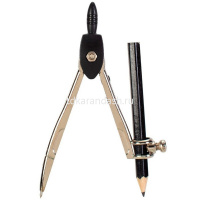 Готовальня 8 предметов (циркуль, карандаш, точилка, транспортир, 3 линейки, ластик) металл EG30505 от магазина "Карандаш"