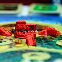 Игра настольная "Catan: Колонизаторы" 20х20см (97 фигурок, 18 жетонов, 126 карт, 2 кубика и др.) 915 от магазина "Карандаш"