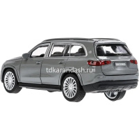 Картинка Машина "Mercedes-Benz Maybach GLS" серая, инерционная, металл 12см, двери (открывающиеся двери) от магазина "Карандаш" Машина "Mercedes-Benz Maybach GLS" серая, инерционная, металл 12см, двери (открывающиеся двери) от магазина "Карандаш"