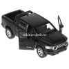Машина "Dodge Ram 1500 Rebel" черная, инерционная, металл 13см, двери (открывающиеся двери) от магазина "Карандаш"