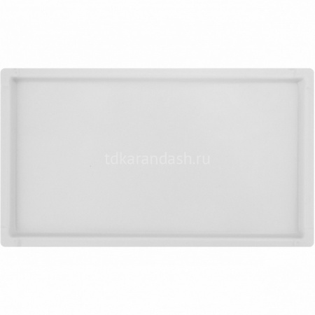 Палитра 19х9,7см прямоугольная 10 ячеек имитация керамики Сонет 73462091 от магазина "Карандаш"