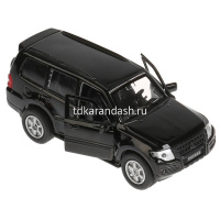 Картинка Машина "Mitsubishi Pajero" черная, инерционная, металл 12см (открывающиеся двери) SB-17-61-MP-N(BL) от магазина "Карандаш" Машина "Mitsubishi Pajero" черная, инерционная, металл 12см (открывающиеся двери) SB-17-61-MP-N(BL) от магазина "Карандаш"
