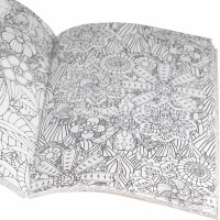 Арт-раскраска "Таинственный лес" А5 (148x210мм) 112стр. склейка, лак Р-9733 от магазина "Карандаш"