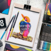 Карандаши 24 цвета "Blackwood Artmate" круглые дерево, металл 43568 от магазина "Карандаш"