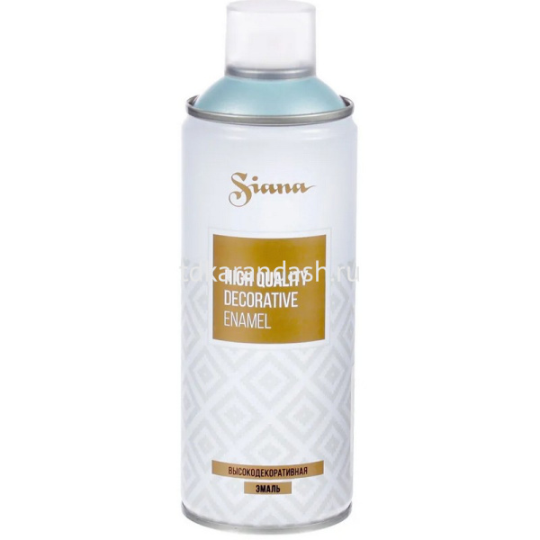 Краска в аэрозоли 520мл "HQ" жемчужно-голубая SNM008 от магазина "Карандаш"