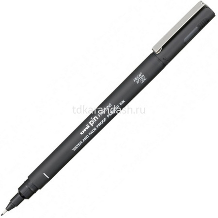 Ручка капиллярная "PIN02-200" 0,2мм черная 141530
