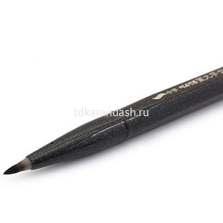 Фломастер-кисть для каллиграфии "Brush Sign Pen Medium" черный XSES15MA от магазина "Карандаш"