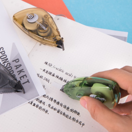 Корректирующая лента "Deli" 8м*5мм, ассорти Е8110 от магазина "Карандаш"