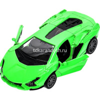 Картинка Машина "Lamborghini sian" салатовая, инерционная, металл 10см, двери (открывающиеся двери) от магазина "Карандаш" Машина "Lamborghini sian" салатовая, инерционная, металл 10см, двери (открывающиеся двери) от магазина "Карандаш"
