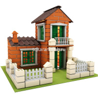 Конструктор "Дом 2 этажа" 236 деталей пластик B2312890/358 от магазина "Карандаш"