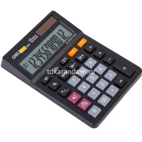 Калькулятор 12 разрядов 149х104х26,6мм черный EM01320 от магазина "Карандаш"