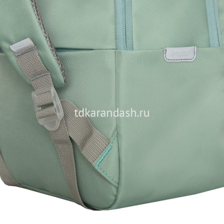 Рюкзак 29х40х18см, 600гр, 2 отделения, 4 кармана, мятный RD-540-2/3 от магазина "Карандаш"