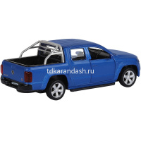Машина "Volkswagen Amarok" синяя, инерционная, металл 17,5см (свет, звук, откр.двери) JB1251274 от магазина "Карандаш"