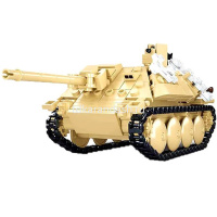 Конструктор "Танк. Битва за Будапешт" 344 детали 38х23,7х7см пластик JB0913254 от магазина "Карандаш"