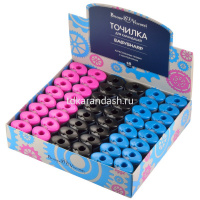 Точилка 1 отв. "Easysharp. Механизмы" с контейнером, пластик, 3 цвета 35-0020 от магазина "Карандаш"